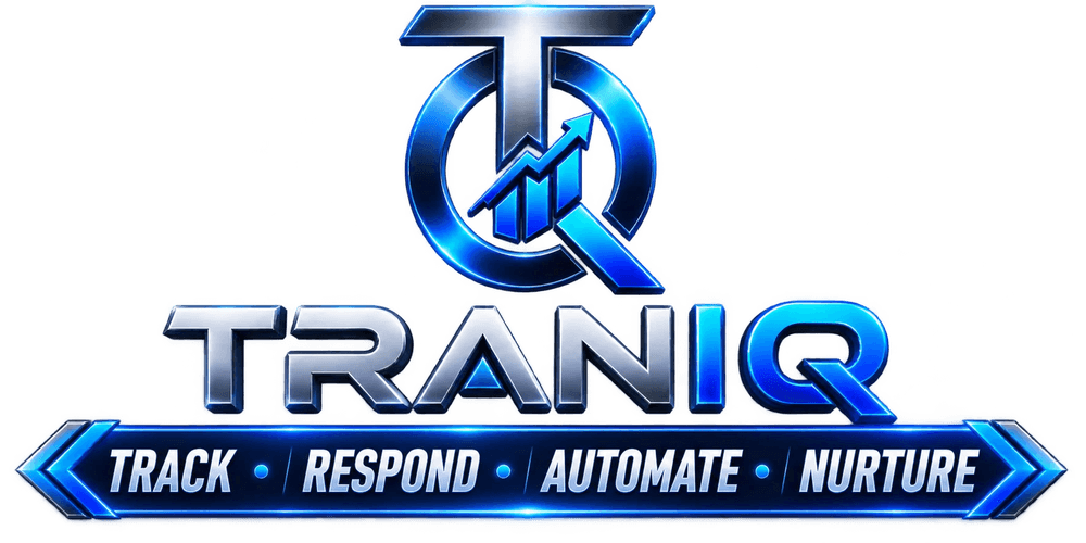 TranIQ — Track. Respond. Automate. Nurture.